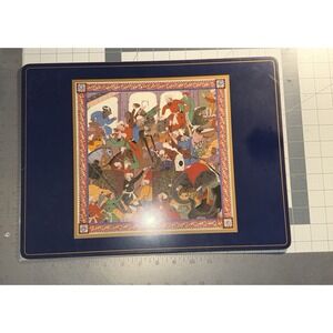 PIMPERNEL PLACEMATS SIGNATURE COLLECTION SET OF 4-ENGLAND ORIGINAL Bottom Of Box